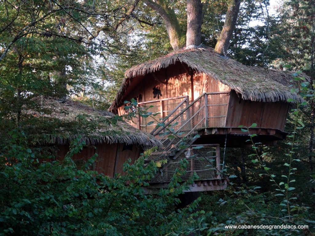 Notre Cabane Héronnière, construite en 2009, composée de 2 chambres