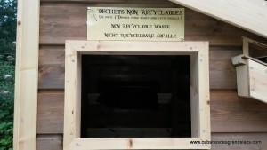Tri des déchets - Cabanes