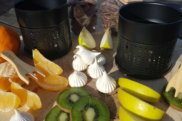 paniers gourmands - fondue chocolat